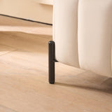 49.21" Wide Upholstered Velvet Storage Soft Bench Footstool Ottoman End of Bed with Metal Legs, Foot W3118P272642