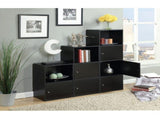 Storage 2-Door Modular Cabinet, Black 08149946