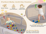 Portable Baby Play Yard - 73"x61.5"x27", Breathable Mesh, 50 Ocean Balls & Carry Bag 83923189
