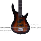 Exquisite Stylish IB Bass with Power Line and Wrench Tool Sunset Color 05209612