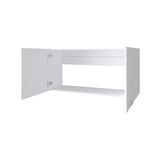 FM FURNITURE Nakya Kitchen Wall Cabinet with 2 Doors, White B128P293887