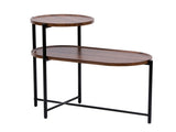 Small Coffee Tables 2-tier Modern Sofa Side Table with Wood Storage Shelf Living Room End Tables 48074835