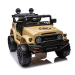 ZUN Licensed TOYOTA FJ Cruiser,12V Kids ride on car 2.4G W/Parents Remote Control,electric car for W1396107512