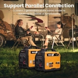 New 2300 Watt 2.3KW Portable Generator Super Quiet Inverter Generator For RV Camping 08679540