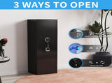 Gun Safes For Home Rifle And Pistols, Fingerprint Electronic Safe With Quick Access, Detachable 91140289