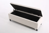 GLOUSTER STORAGE OTTOMAN V2 74850.00BWHI