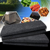 Non-Stick BBQ Grill Mat Barbecue Grill Splatter Mat Liners Fireproof Heat Resistant Roast Mat 41058996