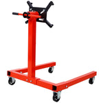 ZUN Engine Stand, 1500 LBS Motor Stand with 4 Wheels, 360 Degree Rotating Head & 4 Adjustable Arms,Metal W46565413