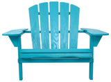 Wood Patio Chair for Garden Outdoor Wooden Folding Embossed Adirondack Chair Solid Wood W1390P462315
