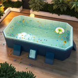 1.6m PVC folding pool bathes and cools in summer, suitable for outdoor patio beach W2710P305042