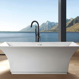 Freestanding Bathtub Faucet with Hand Shower W1533125166