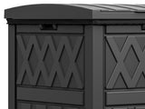 31 Gallon Waterproof Package Delivery Box, Resin Outdoor Parcel Drop Box with Removable Storage Bag 79256893