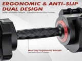 Adjustable Dumbbell of 22.5LB-1Sec Adjustable Dumbbell Weights-5 in 1 Free Weights Dumbbells 80239668