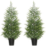 Set of 2 Artificial Christmas Tree 43528011