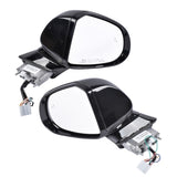 Door Mirrors Driver And Passenger Side Pair Fit for Hyundai Santa Fe 2021-2023 Manual Folding Heated 00423256