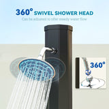 Solar heated shower 95108550