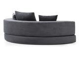 Convertible sofa couch bed,multi-functional,circular bed,adjustable Futon sofa ,No Assembly W2677P388981