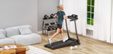 ZUN Treadmill - 2.5 HP folding treadmill, easy to move, with 3-speed incline adjustment and 12 preset 68853210