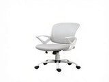 Gray Mid-Back Mesh Office Chair for Long Hours Working, Swivel Computer Chair, Rocking Function, 69111167