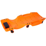 Plastic Creeper 48 Inch - Blow Molded Ergonomic HDPE Body with Padded Headrest & Dual Tool Trays W465P144539