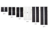 8FT, Anti-Slip Aluminum Folding Portable Handicap Threshold Entry Ramp for Home, Doorways Steps, 71327840