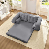 Human Dog Bed, Lazy Sofa Couch, 78.7" Multi-Functional Foldable Sofa Bed, 3-in-1 Teddy Fabric W1885P277277
