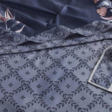 King/Cal King 3 Piece Pintuck Duvet Cover Set B035P217808