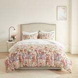 King/Cal King 3 Piece Cotton Printed Duvet Cover Set B03597346