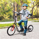 youth scooter is equipped Dual Brakes - Black 05552574