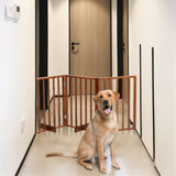 The Wooden Dog Fence Brown 23843771