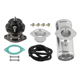 Type-RS Turbo Charger BOV Blow Off Valve & 2.5 in Alloy Flange Pipe Adapter Kit 47191312