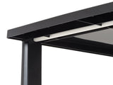 3-Drawer Wide Plastic Storage Drawer, Black, Set of 2 40262870