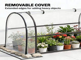 Garden Bed with Mini Greenhouse 94058872