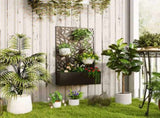 Garden Bed Galvanized PlanterGarden Bed with Privacy Pan 02068888
