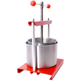 Fruit Wine Manual Press - 0.53 Gallon Stainless Steel Barrels Press Machine for Juice, 82467824