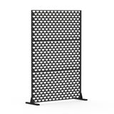 Metal Privacy Screens and Panels with Free Standing, Freestanding Outdoor Indoor Privacy Screen, W1859P145843