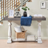 Sofa Tabe 30inch height pedestal table leg Farmhouse Design Retro Design Living room W2537P214262