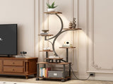 Plant Stand Indoor with Grow Lights - 62" Tall Plant Shelf, Lighted Corner Plant Stands for Indoor 63178414
