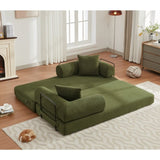 78.5" Folding Out Sleeper Sofa Bed,4-in-1 DIY Combination W1628P216722