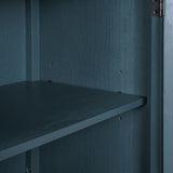 U_STYLE 40'' Modern Cabinets with Unique Design Doors with 1 Adjustable Shelves,Suitable for WF313558AAV