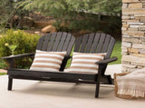 MALIBU ADIRONDACK LOVESEAT 61679.00DGRY