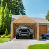 ZUN 10x20ft party tent gazebo heavy duty outdoor car canopy carport portable garage 72534691