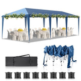 10x30ft Outdoor Pop Up Canopy, Portable Instant Canopy Tent for Outdoor Events Party Wedding 88341766