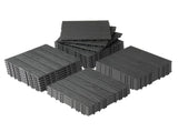 Plastic Interlocking Deck Tiles, 27 Pack, 11.8"x11.8" Waterproof Flooring Tiles for Indoor and 02827216