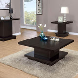Cappuccino Square Coffee Table B062P145456