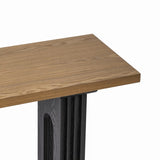 U_STYLE Uniquely Designed Console Table made of Fraxinus Mandschuric Solid Wood Veneer,with N711P205931N