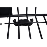 Rooftop Cargo Carrier Basket Motoring Roof Rack,Top Mount Roof Rack 64" black steel W46540104