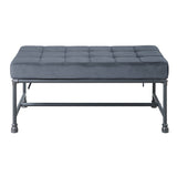 Grey and Sandy Grey Tufted Bench B062P186416