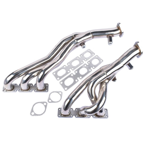 ZUN Stainless Exhaust Header Manifold for BMW E46 323i 328i Z3-528I/M54 E93 E94 2.5L 2.8L 3.0L L6 76747701