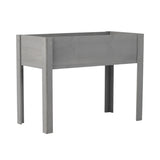 Raised Garden Bed with Legs, Elevated Wooden Planter Box for Outdoor Plants Flowers Fruits Vegetable 47257772